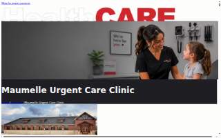 HealthCARE Express Urgent Care - Maumelle website