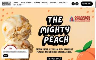 Loblolly Creamery - SoMa website