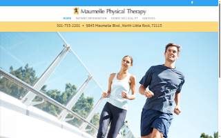 Maumelle Physical Therapy website