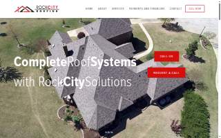Rock City Roofing Inc website