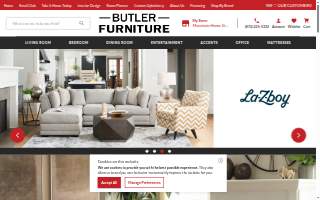 Butler Furniture website