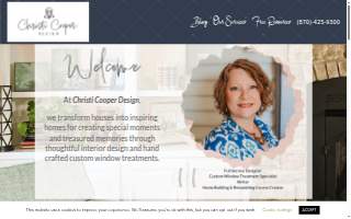 Christi Cooper Design website