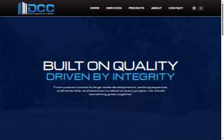 Dacus Construction Company website