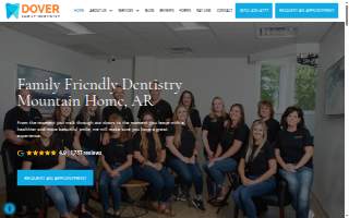 Dover Family Dentistry website
