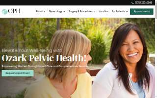 Ozark Pelvic Health website