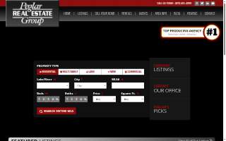 Peglar Real Estate Group website