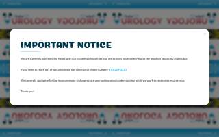 Vitality Plus Urology Clinic website