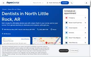 Aspen Dental - North Little Rock website