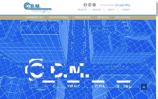 CBM Construction Co., Inc. website