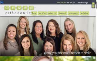 Clark Orthodontics / Dr. Kristin Clark website