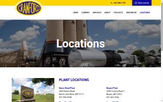 Cranford Construction Co website