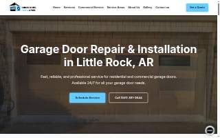 Garage Doors, Parts & More website