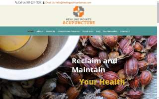 Healing Points Acupuncture website