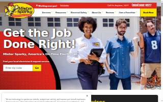 Mister Sparky® of Little Rock website