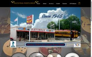 National Pawn Shop website