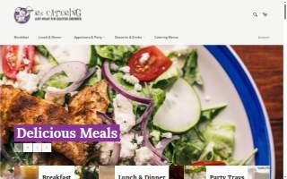 Rx Catering of North Little Rock website