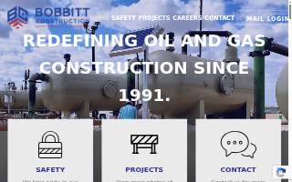 Bobbitt Construction and Concrete LLC website