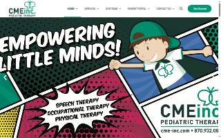 CME Inc. Pediatric Therapy - Speech, Occupational, and Physical Therapy in Paragould website