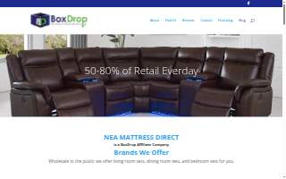 Nea Mattress Direct & Furniture website