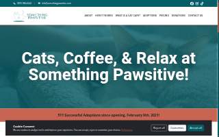 Something Pawsitive website