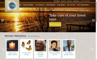 Christian Way Funeral Home website
