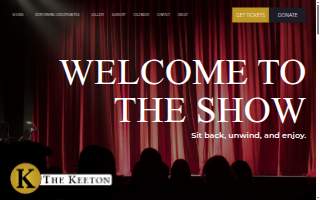 Keeton Heat & Air website