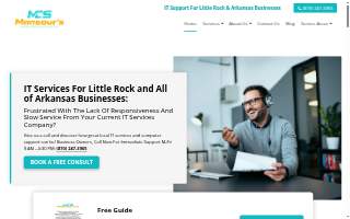 Mansour's Computer Solutions, Inc. of Pine Bluff website