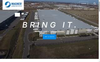Wagner Logistics website