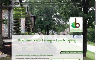 Bradford Yard Living + Landscaping website