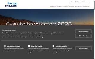 Forvis Mazars, LLP website