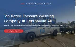HC Power Wash of Rogers website