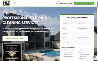 Hi Tech Enterprises website