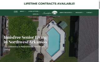Innisfree Senior Living website