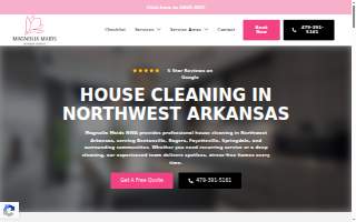 Magnolia Maids NWA website
