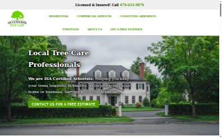 Mockingbird Tree Care website