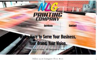 NLG Printing Company website