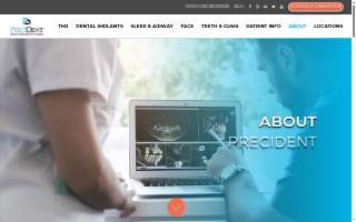 PreciDent Center for Oral and Facial Surgery website