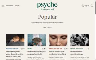 Psyche NWA website