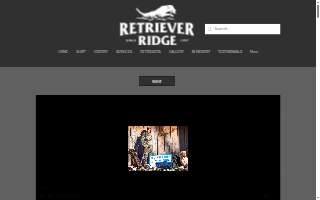 Retriever Ridge Kennels of Rogers website