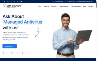 Seth Solutions website