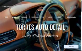 Torres Auto Detail website