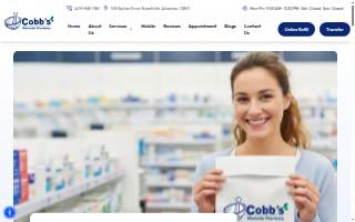 Cobb's Westside Pharmacy website