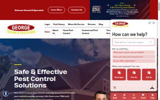 George Termite And Pest Control website