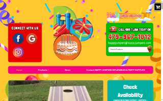 Happy Jumpers Inflatables & Party Supplies website
