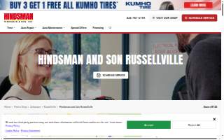 Hindsman and Son website