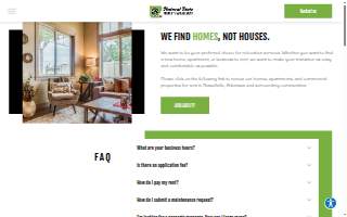 Natural State Property Management website