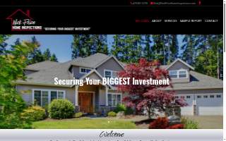 Nick Price Home Inspections website