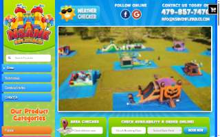 NSaNe Inflatables, LLC website