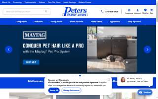 Peters Family Living website