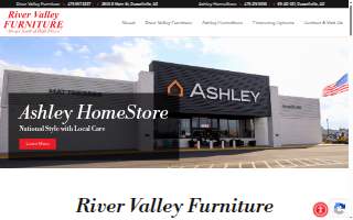 River Valley Furniture website